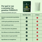 Comparativa: gomitas Nordian frente a otras gomitas