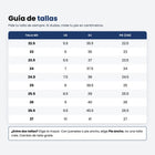 Guía de tallas mexicanas de los tenis Nordian