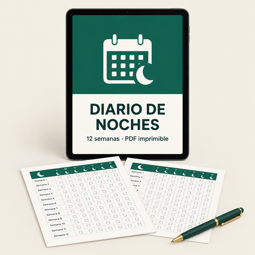 Diario de noches 12 semanas