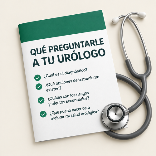 Guía «Qué preguntarle a tu urólogo»