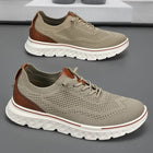 Tenis ortopédicos Nordian para hombre en caqui