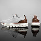Tenis ortopédicos Nordian para hombre en gris