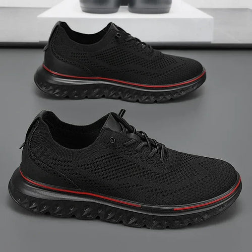 Tenis ortopédicos Nordian para hombre en negro